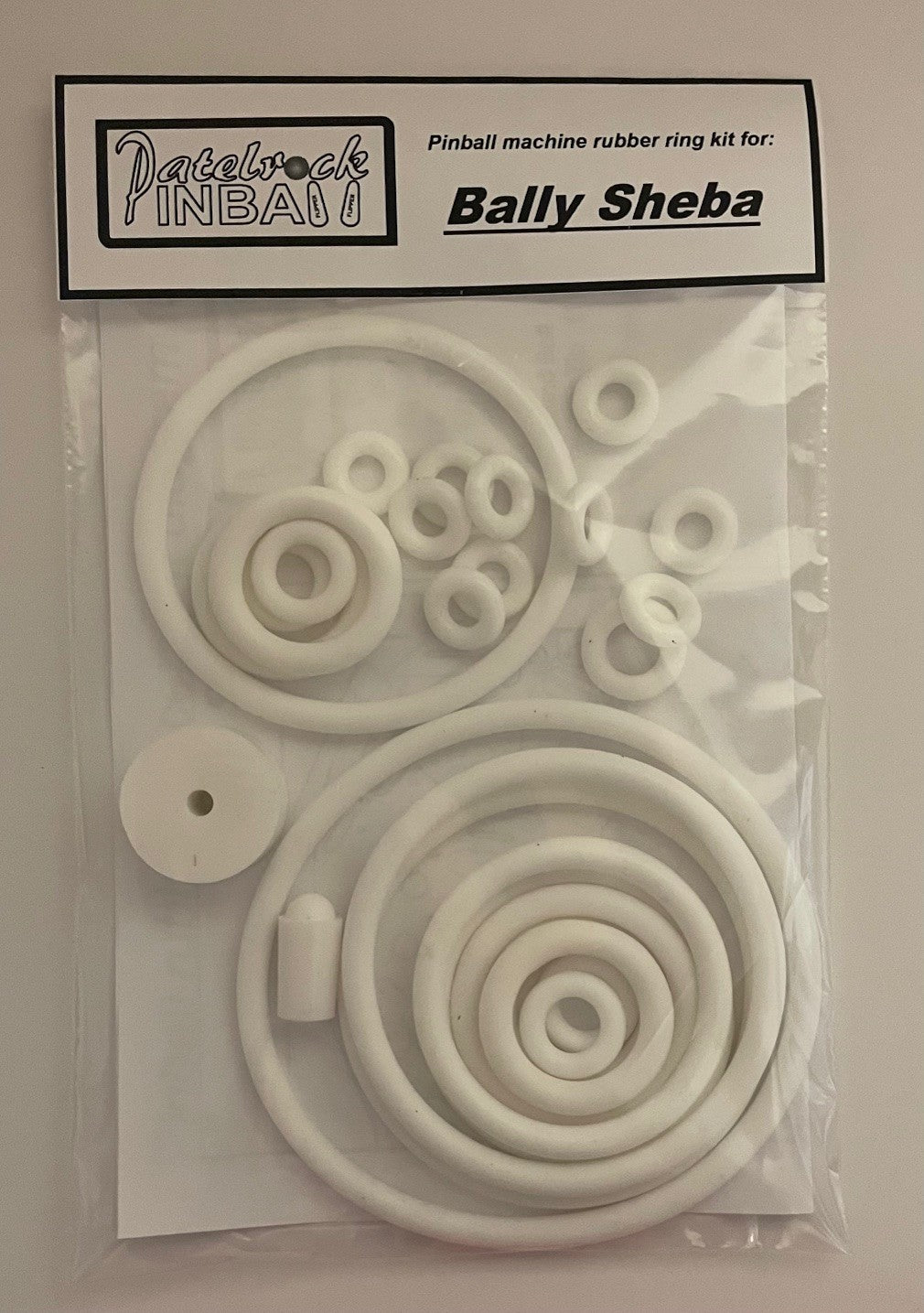 Bally Sheba Pinball Machine Rubber Ring Kit