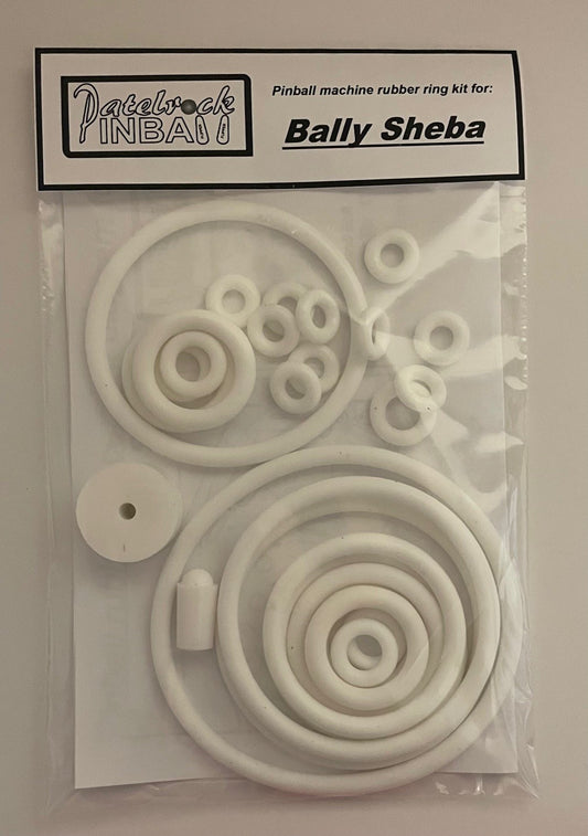 Bally Sheba Pinball Machine Rubber Ring Kit