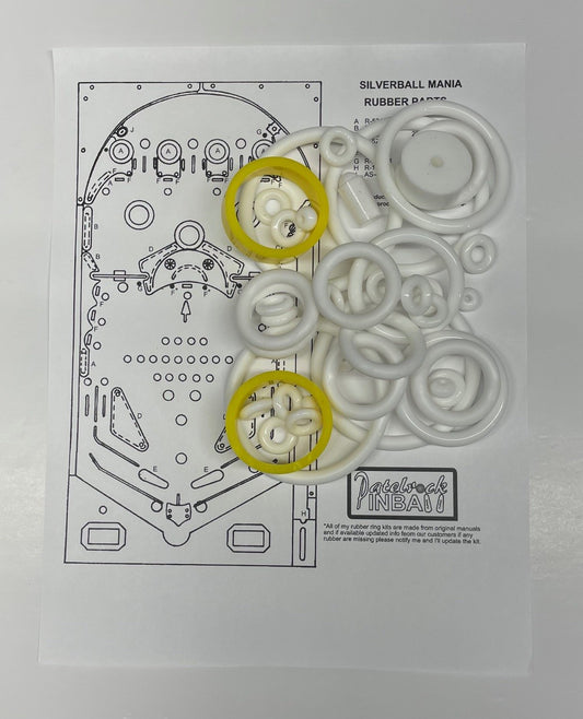 Bally Silverball Mania Pinball Machine Maintenance Kit