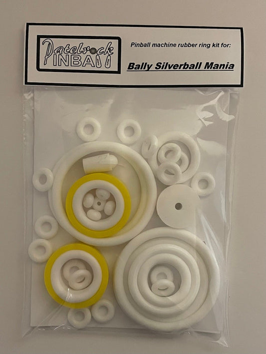 Bally Silverball Mania Pinball Machine Rubber Ring Kit