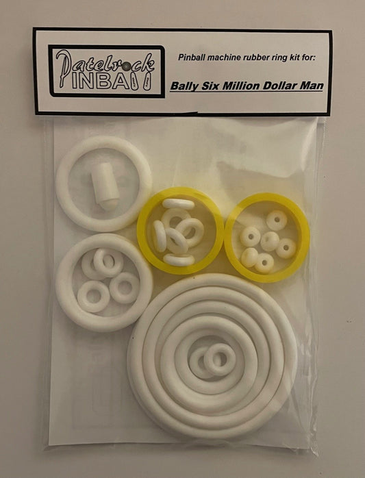 Bally The Six Million Dollar Man Pinball Machine Rubber Ring Kit