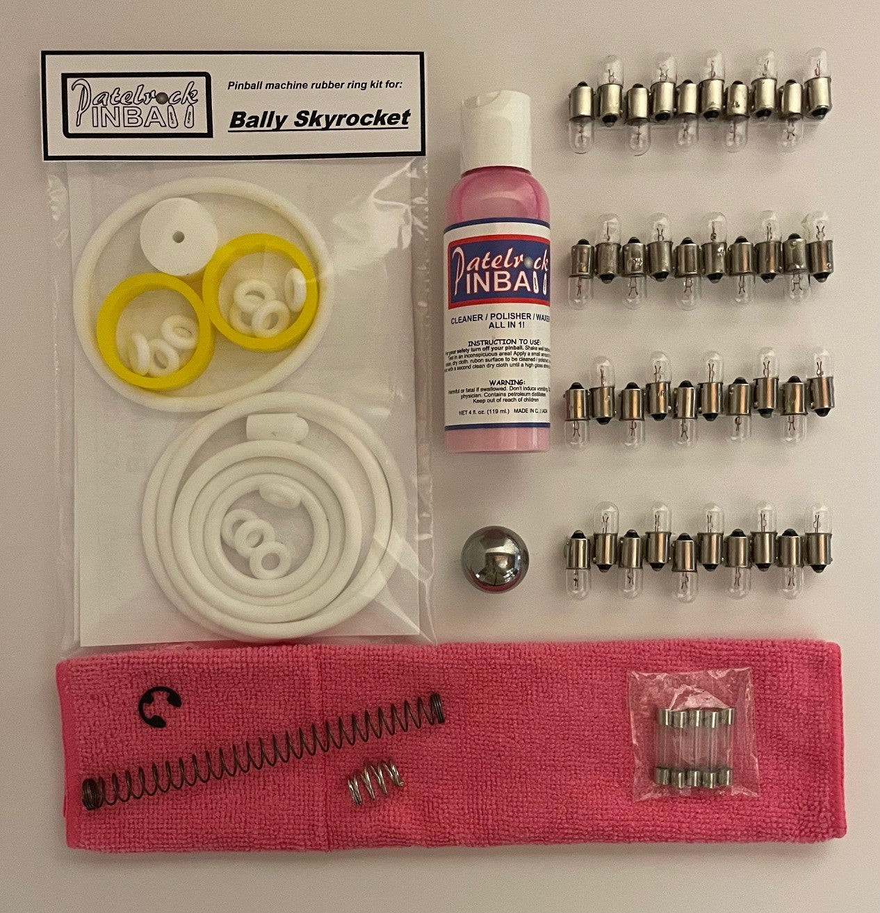 Bally Skyrocket Pinball Machine Maintenance Kit