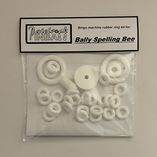 Bally Spelling Bee Bingo Machine Rubber Ring Kit