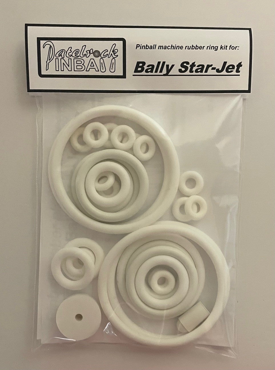 Bally Star Jet Pinball Machine Rubber Ring Kit