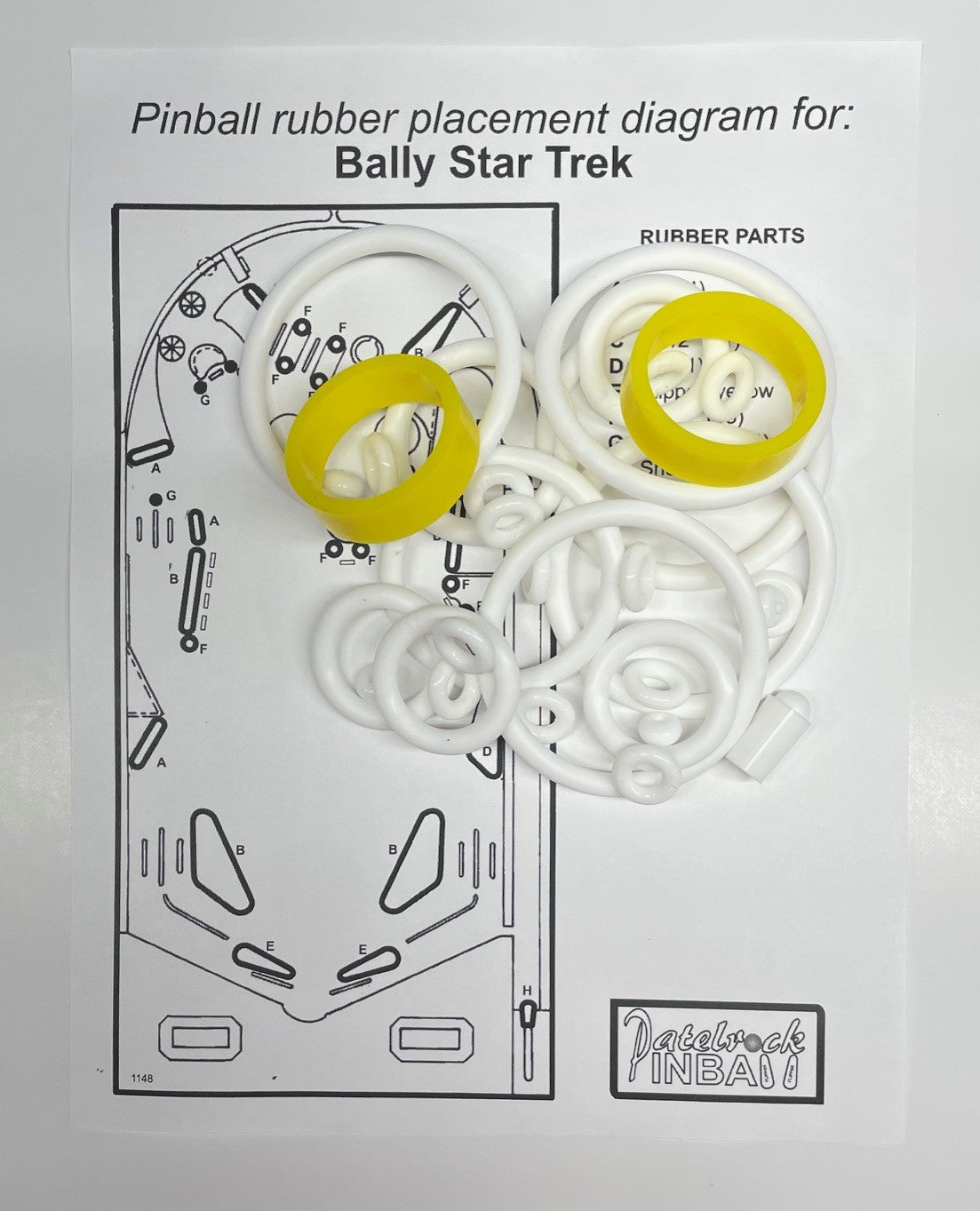 Bally Star Trek Pinball Machine Maintenance Kit
