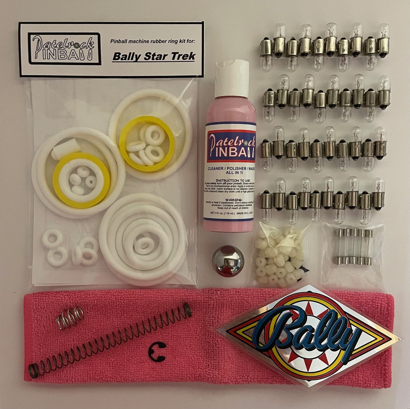 Bally Star Trek Pinball Machine Maintenance Kit