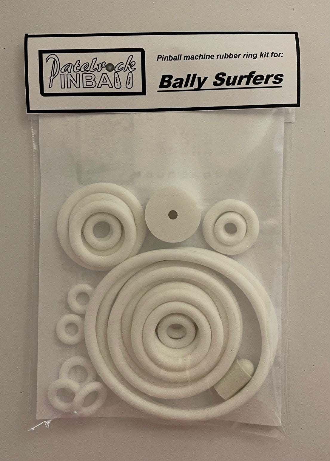 Bally Surfers Pinball Machine Rubber Ring Kit