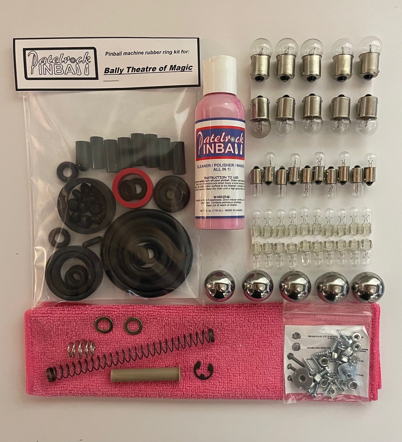 Bally Theatre of Magic Pinball Machine Maintenance Kit