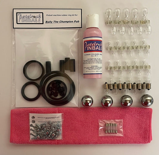 Bally The Champion Pub Pinball Machine Maintenance Kit