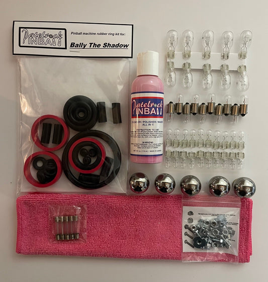 Bally The Shadow Pinball Machine Maintenance Kit