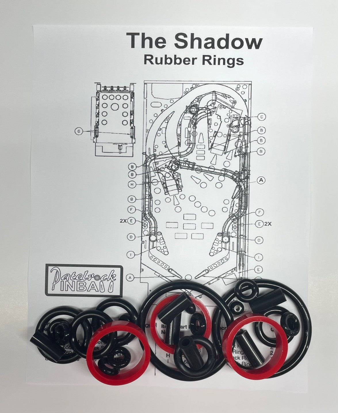 Bally The Shadow Pinball Machine Maintenance Kit