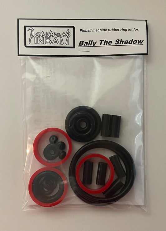 Bally The Shadow Pinball Machine Rubber Ring Kit