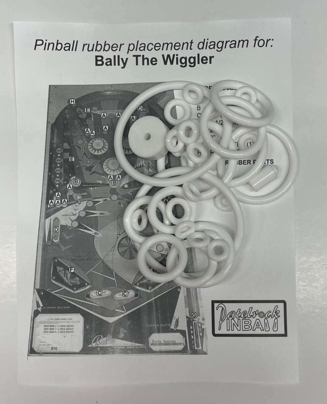 Bally The Wiggler Pinball Machine Maintenance Kit