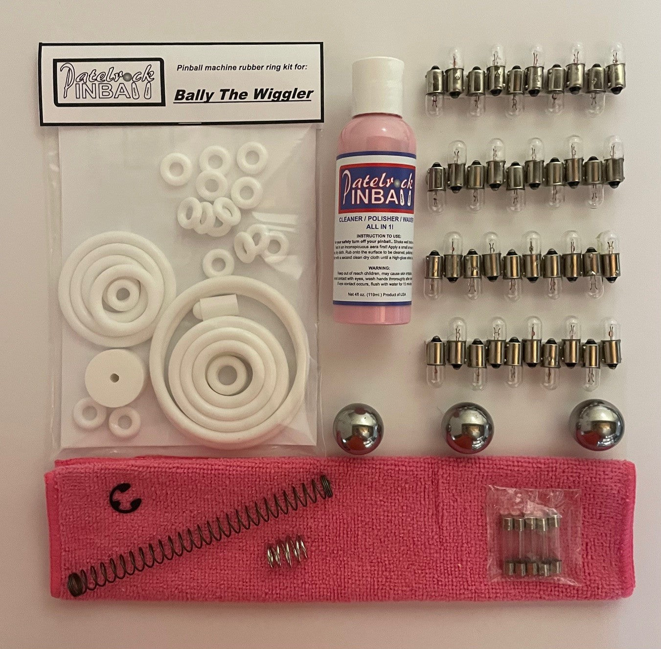 Bally The Wiggler Pinball Machine Maintenance Kit