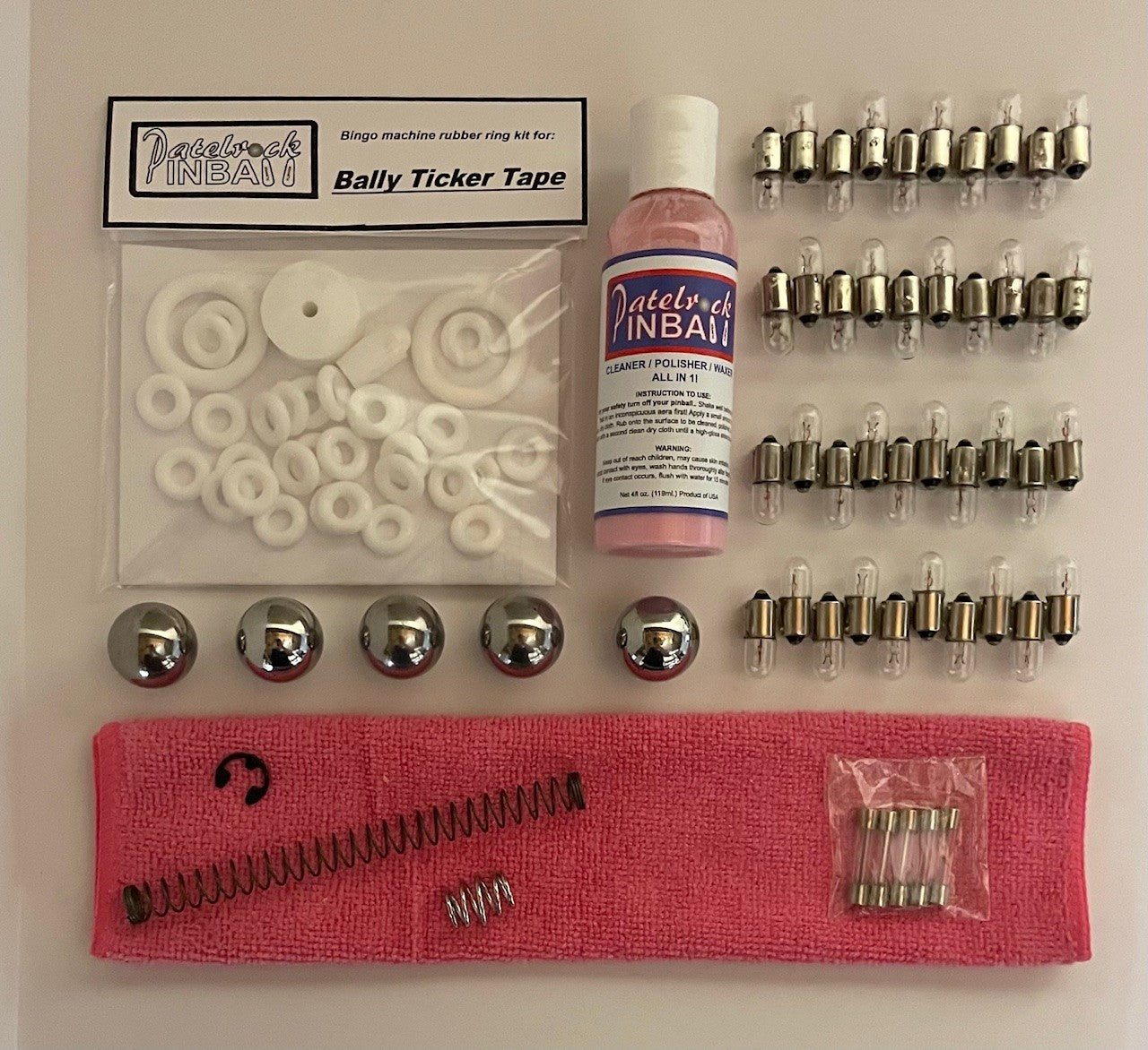 Bally Ticker Tape Bingo Machine Maintenance Kit