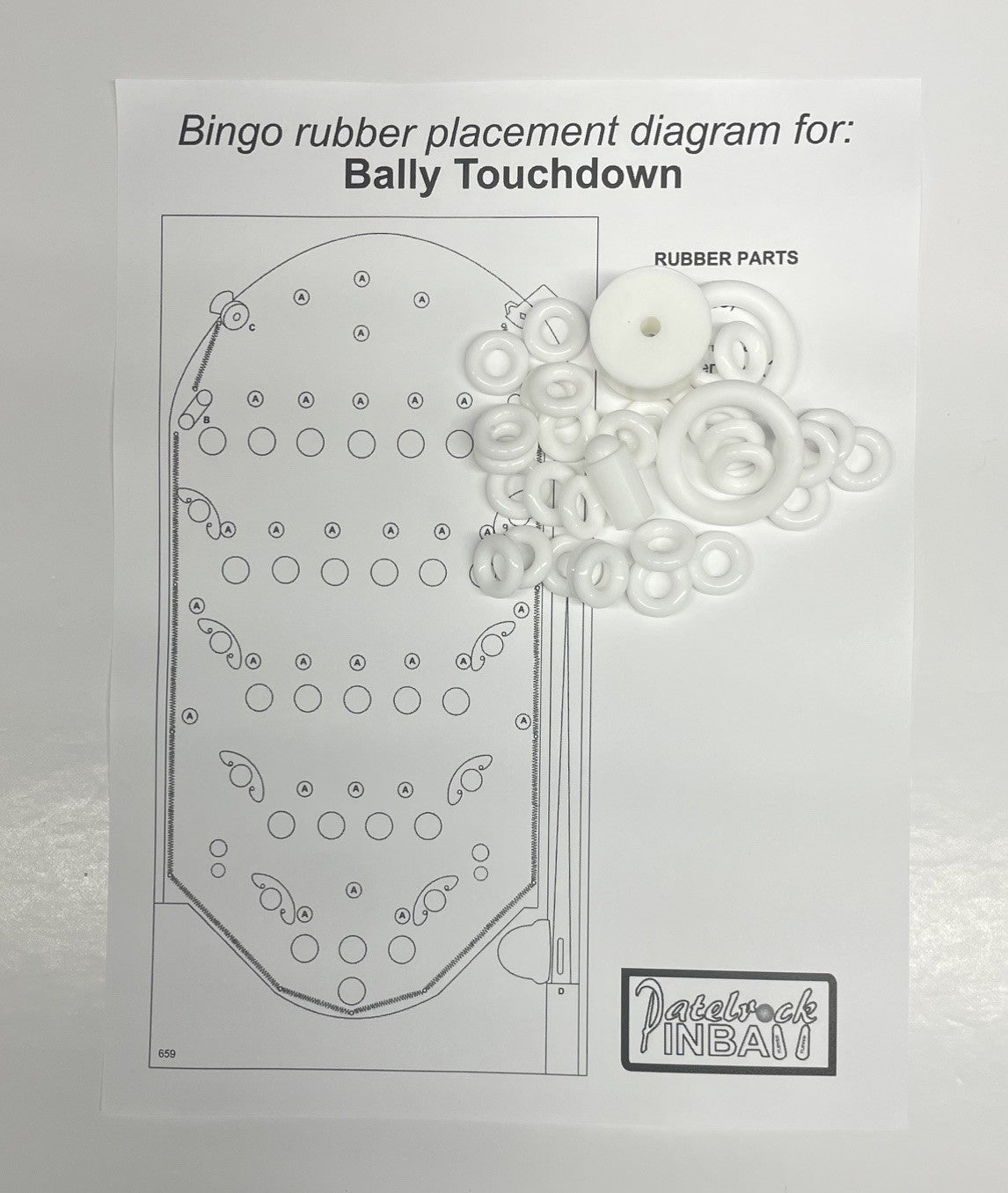 Bally Touchdown Bingo Machine Maintenance Kit