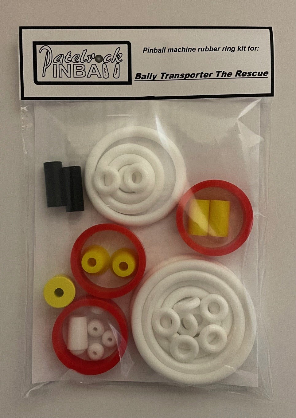Bally Transporter the Rescue Pinball Machine Rubber Ring Kit