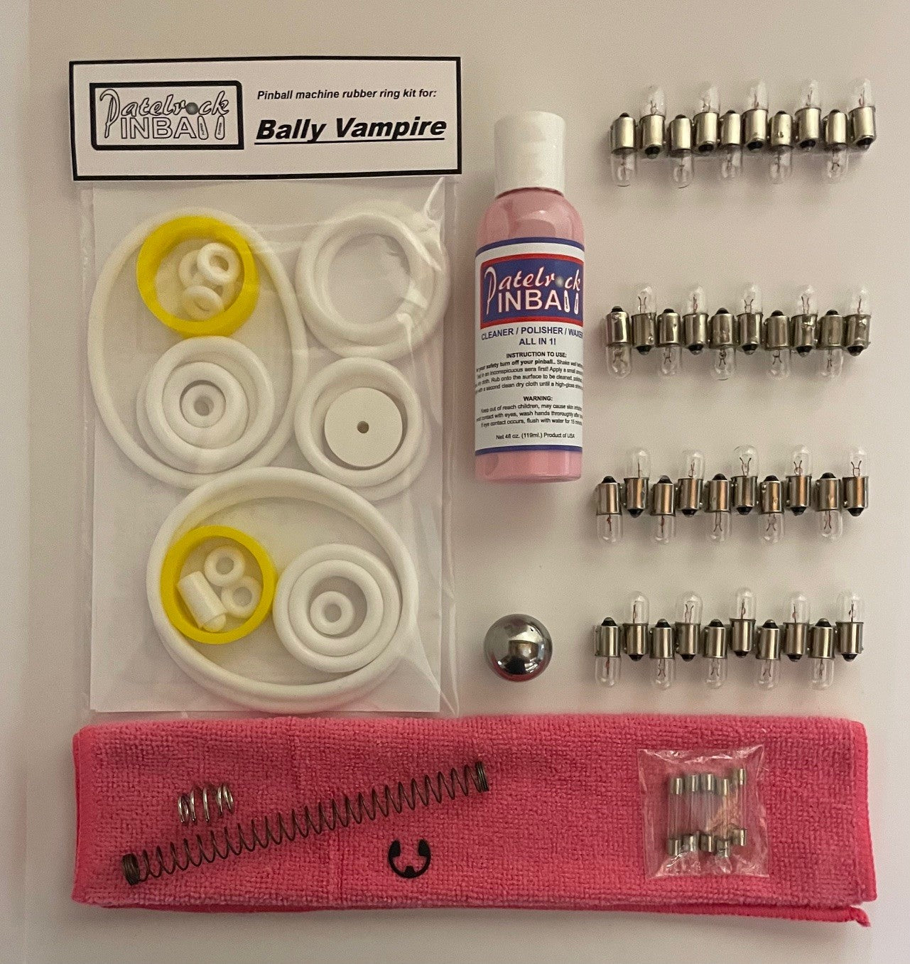Bally Vampire Pinball Machine Maintenance Kit
