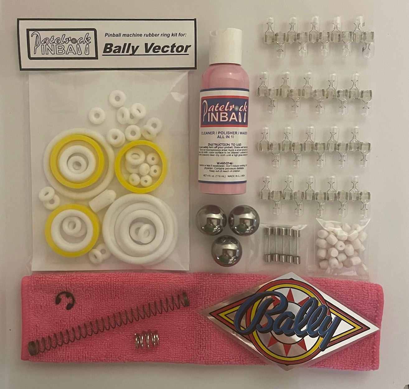 Bally Vector Pinball Machine Maintenance Kit