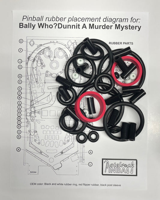 Bally Who Dunnit? Pinball Machine Maintenance Kit