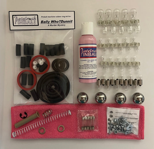 Bally Who Dunnit? Pinball Machine Maintenance Kit