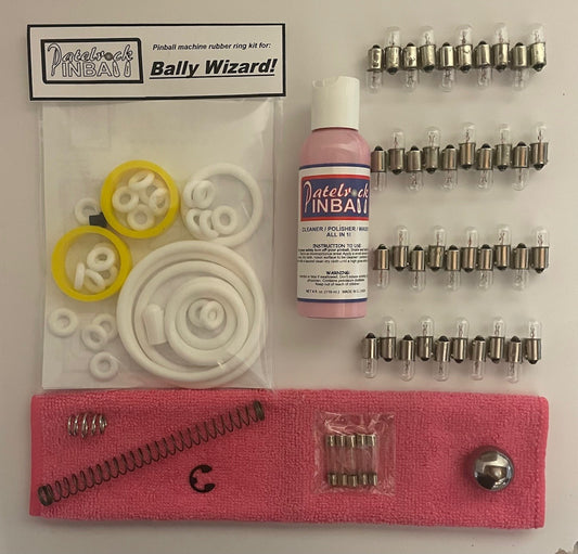 Bally Wizard! Pinball Machine Maintenance Kit