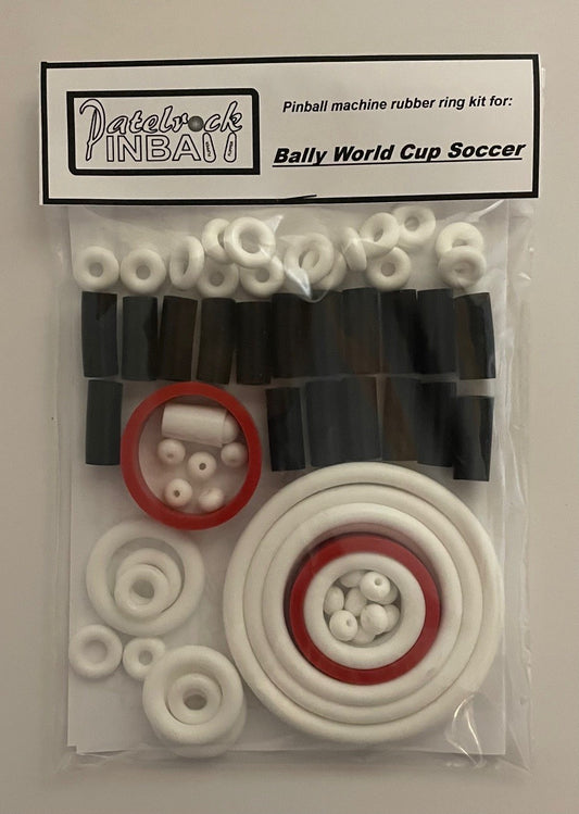 Bally World Cup Soccer Pinball Machine Rubber Kit