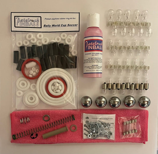 Bally World Cup Soccer Pinball Machine Maintenance Kit