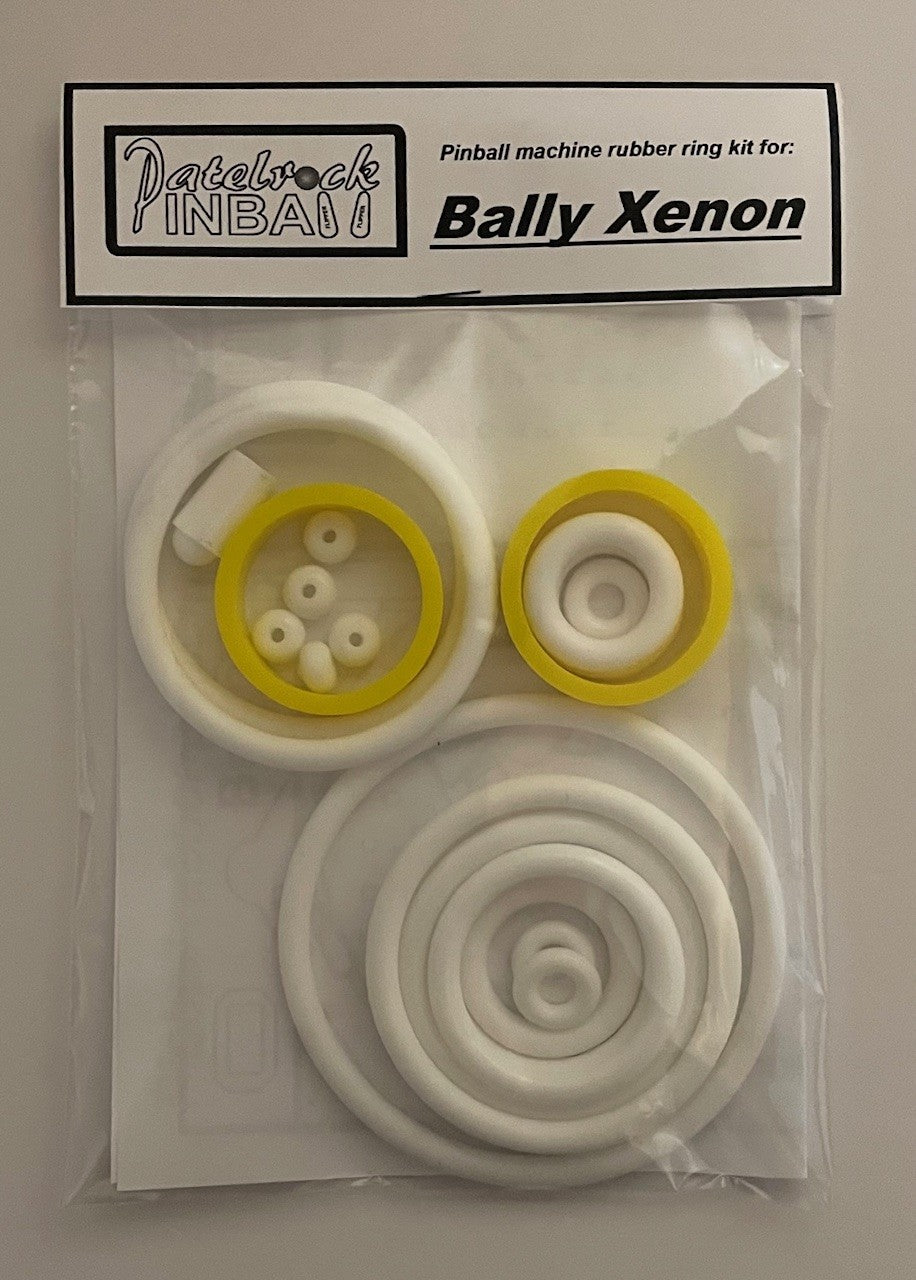 Bally Xenon Pinball Machine Rubber Ring Kit