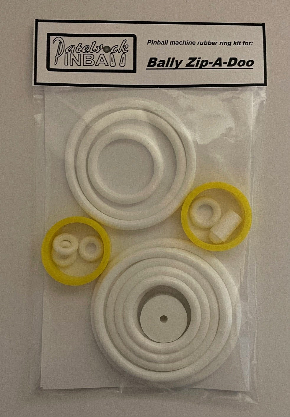 Bally Zip a Doo Pinball Machine Rubber Ring Kit