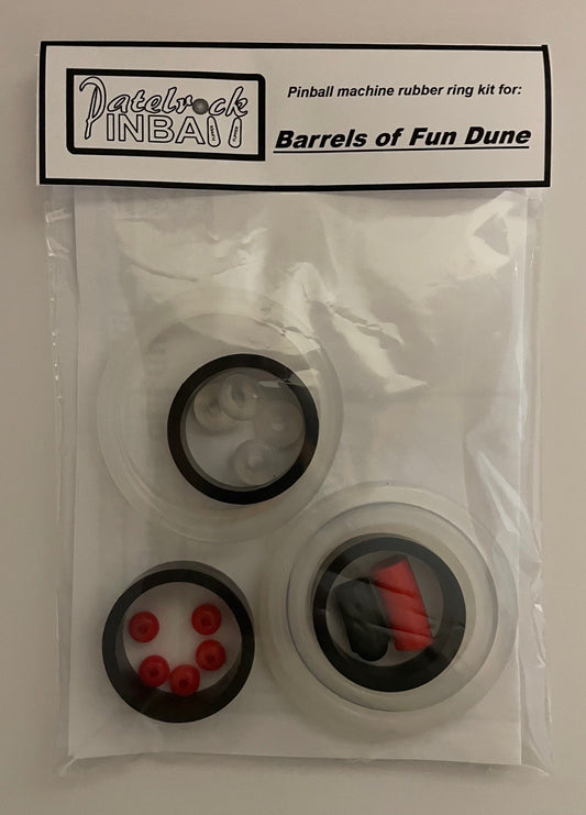 Barrels of Fun Dune Pinball Machine Rubber Ring Kit