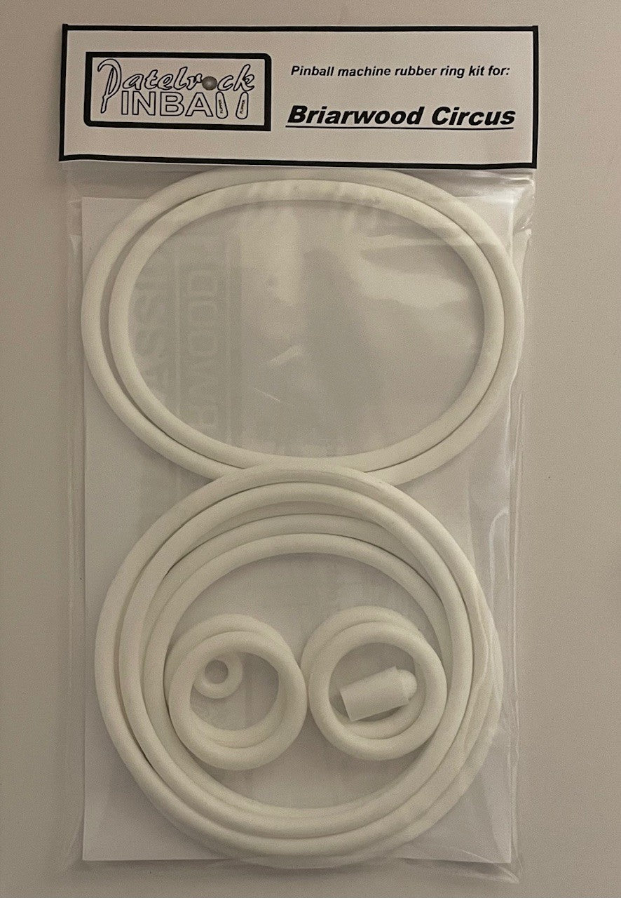 Briarwood Circus Pinball Machine Rubber Ring Kit