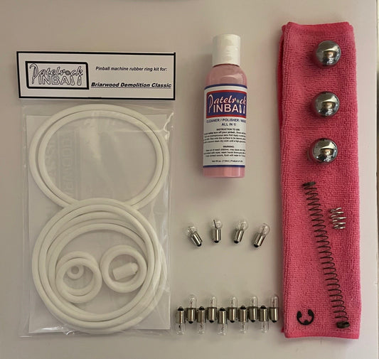 Briarwood Demolition Classic Pinball Machine Maintenance Kit
