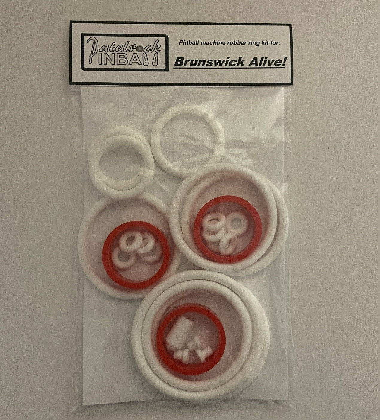 Brunswick Alive! Pinball Machine Rubber Ring Kit