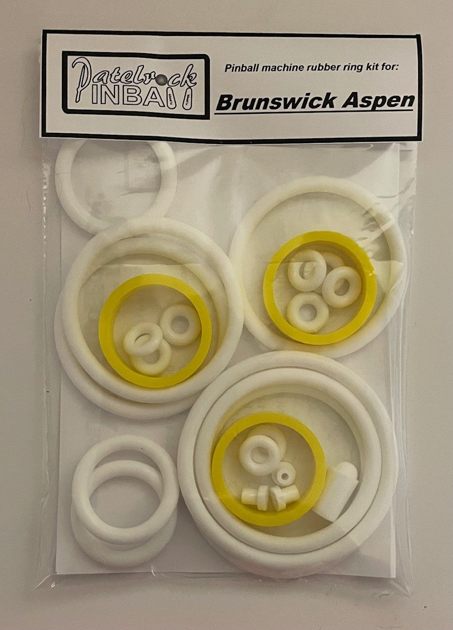 Brunswick Aspen Pinball Machine Rubber Ring Kit