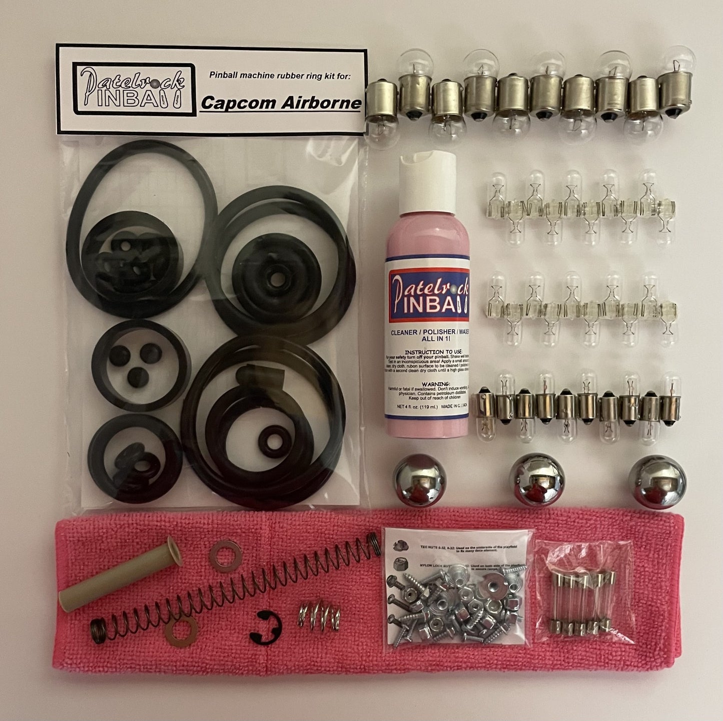 Capcom Airborne Pinball Machine Maintenance Kit