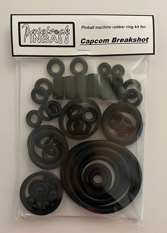 Capcom Breakshot Pinball Machine Rubber Ring Kit