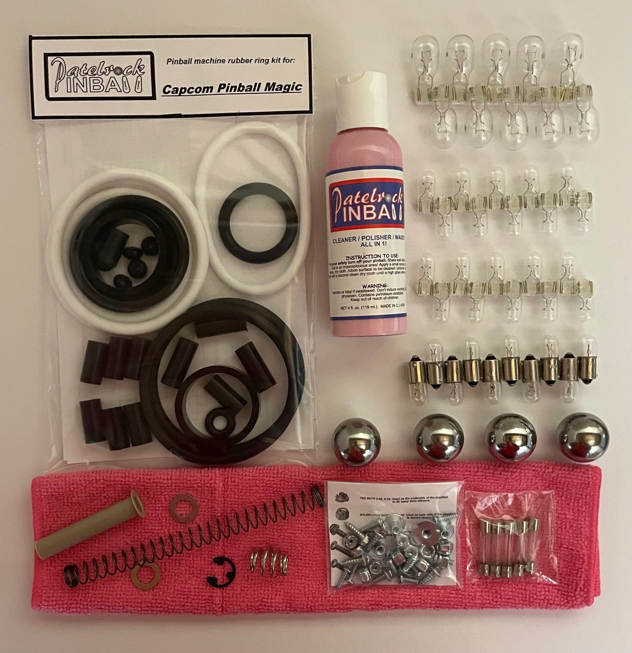 Capcom Pinball Magic Pinball Machine Maintenance Kit