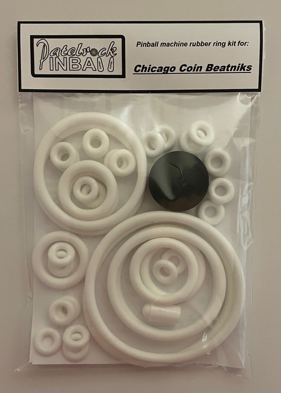 Chicago Coin Beatniks Pinball Machine Rubber Ring Kit