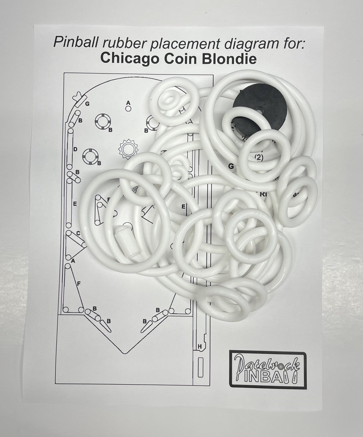 Chicago Coin Blondie Pinball Machine Maintenance Kit