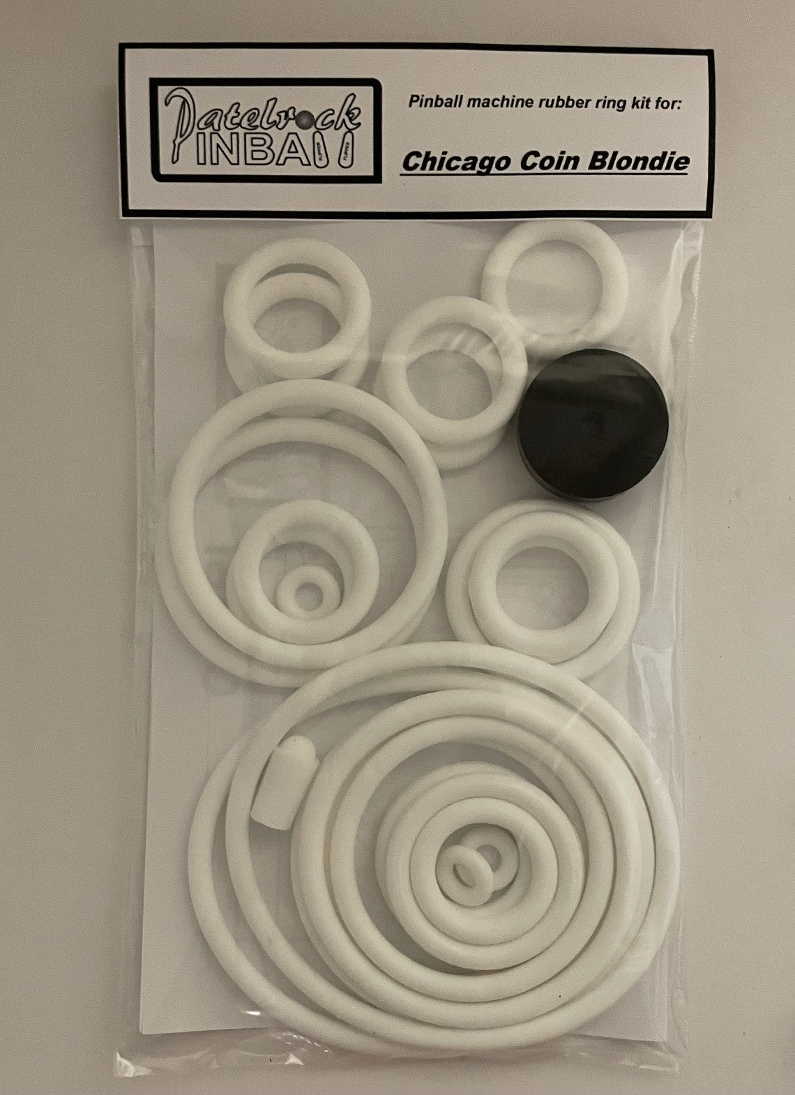 Chicago Coin Blondie Pinball Machine Rubber Ring Kit