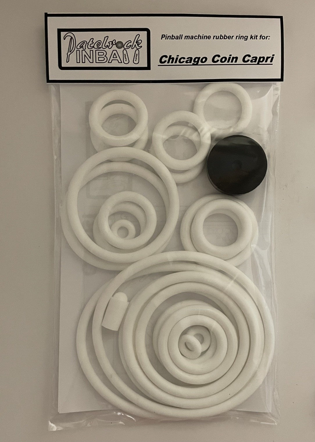 Chicago Coin Capri Pinball Machine Rubber Ring Kit