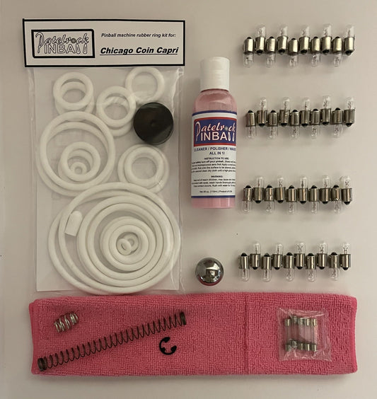Chicago Coin Capri Pinball Machine Maintenance Kit