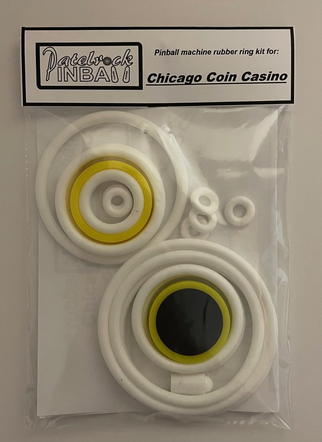 Chicago Coin Casino Pinball Machine Rubber Ring Kit