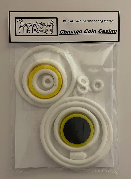Chicago Coin Casino Pinball Machine Rubber Ring Kit