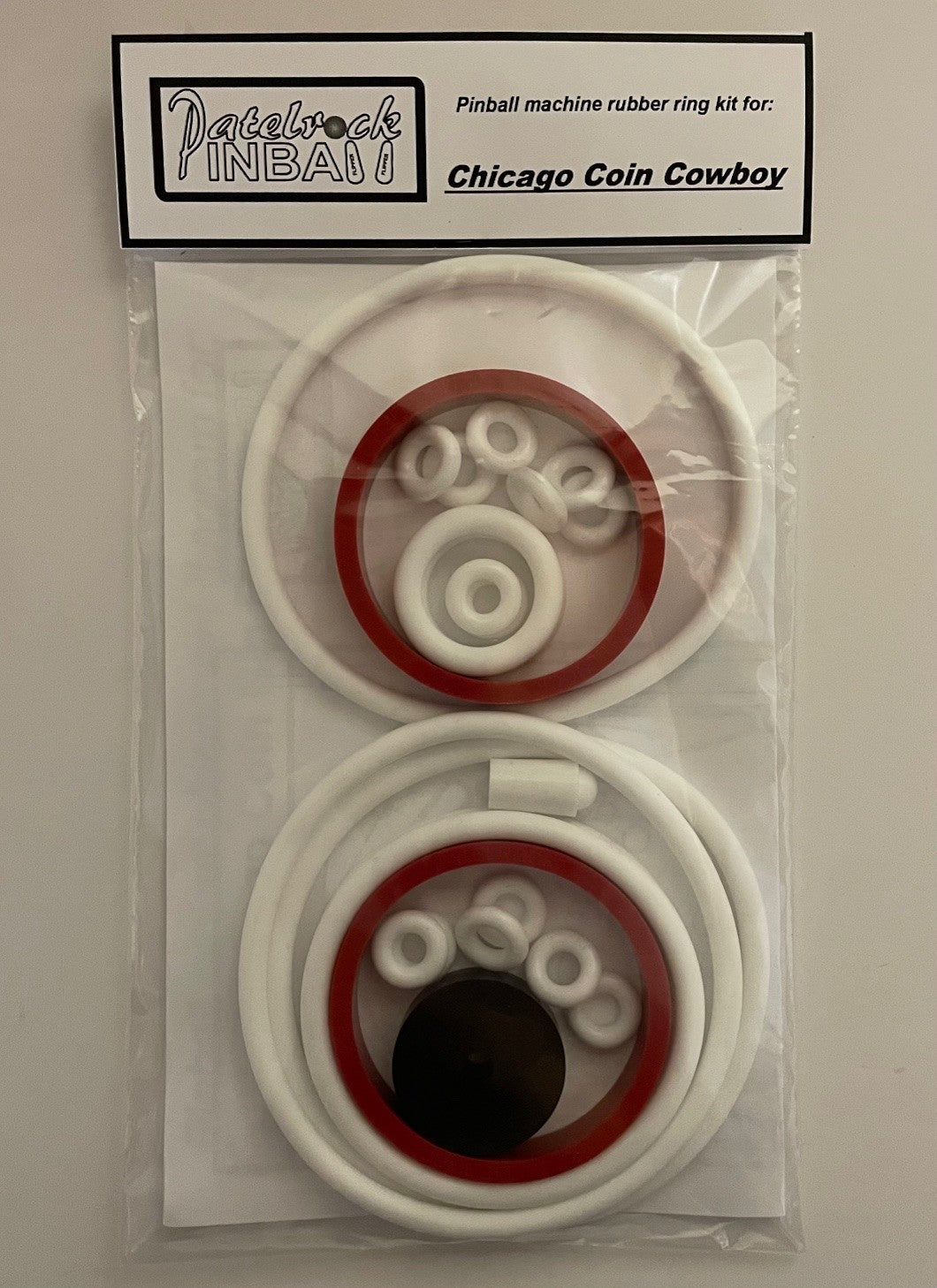 Chicago Coin Cowboy Pinball Machine Rubber Ring Kit
