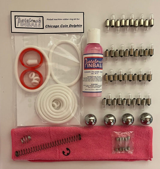 Chicago Coin Dolphin Pinball Machine Maintenance Kit