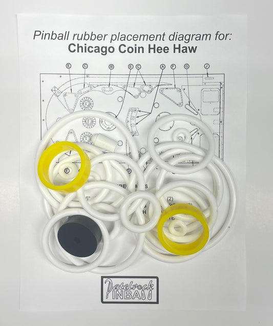 Chicago Coin Hee Haw Pinball Machine Maintenance Kit