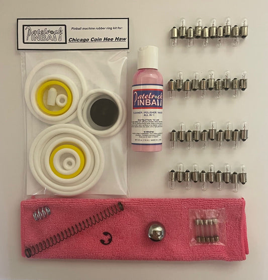 Chicago Coin Hee Haw Pinball Machine Maintenance Kit