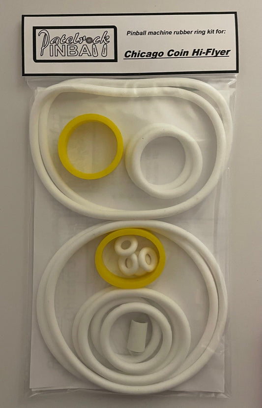 Chicago Coin Hi-Flyer Pinball Machine Rubber Ring Kit